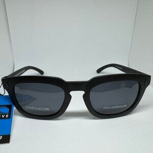 Carve Jackson Matte Black Frame Polarized Sunglasses